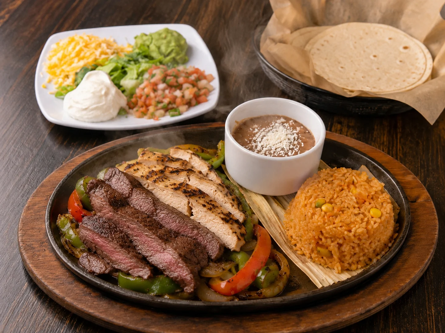 Steak & Chicken Fajitas