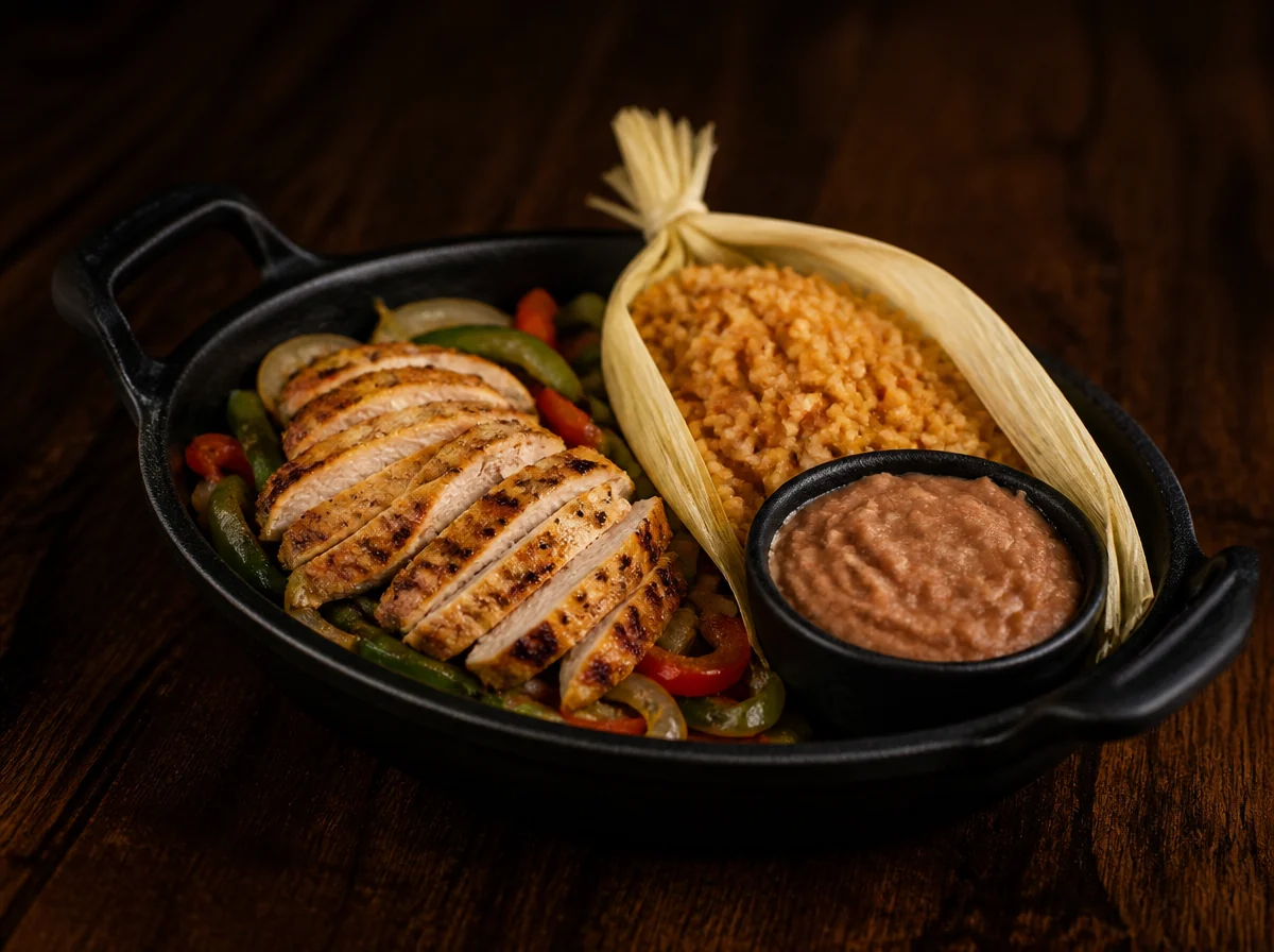 Chicken Fajitas at Iron Cactus Mexican Grill, Austin & San Antonio