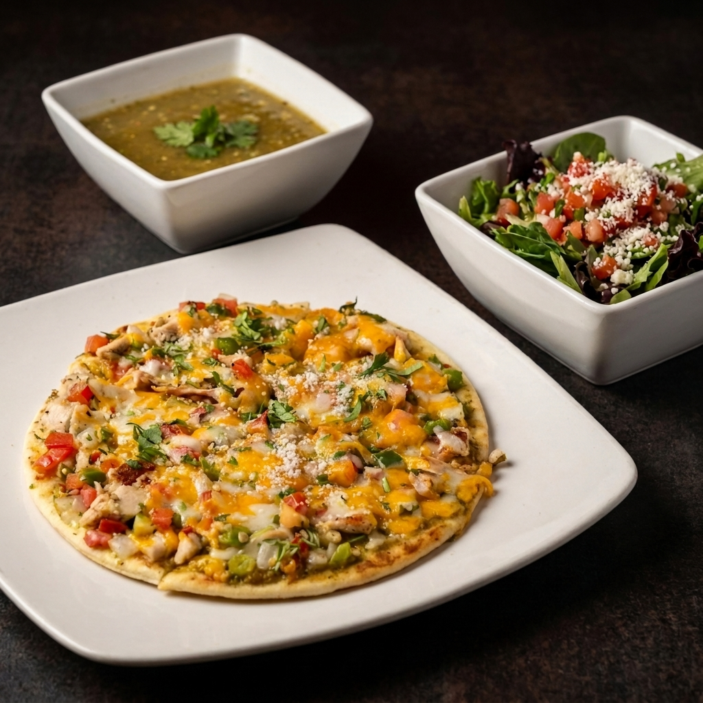 Grilled Chicken Flatbread