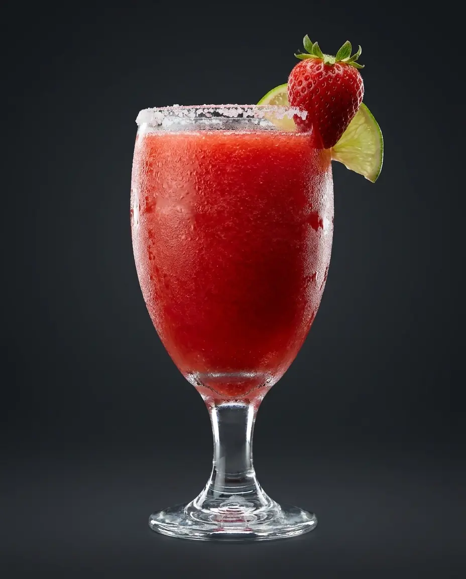 Frozen Strawberry margarita