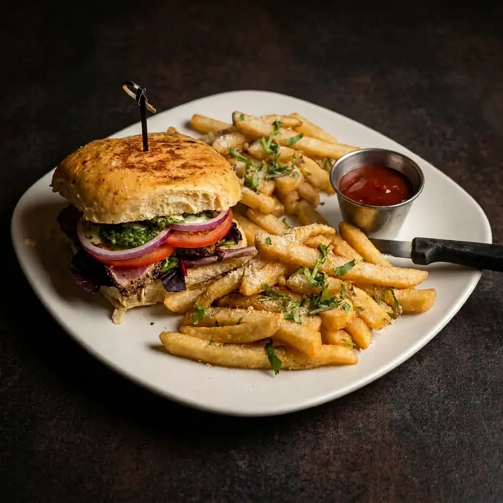 Ahi Tuna Sandwich at Iron Cactus Mexican Grill, Austin & San Antonio