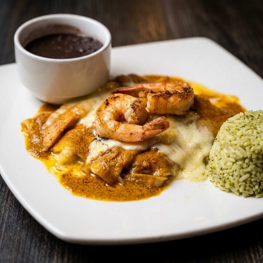 Shrimp Enchiladas