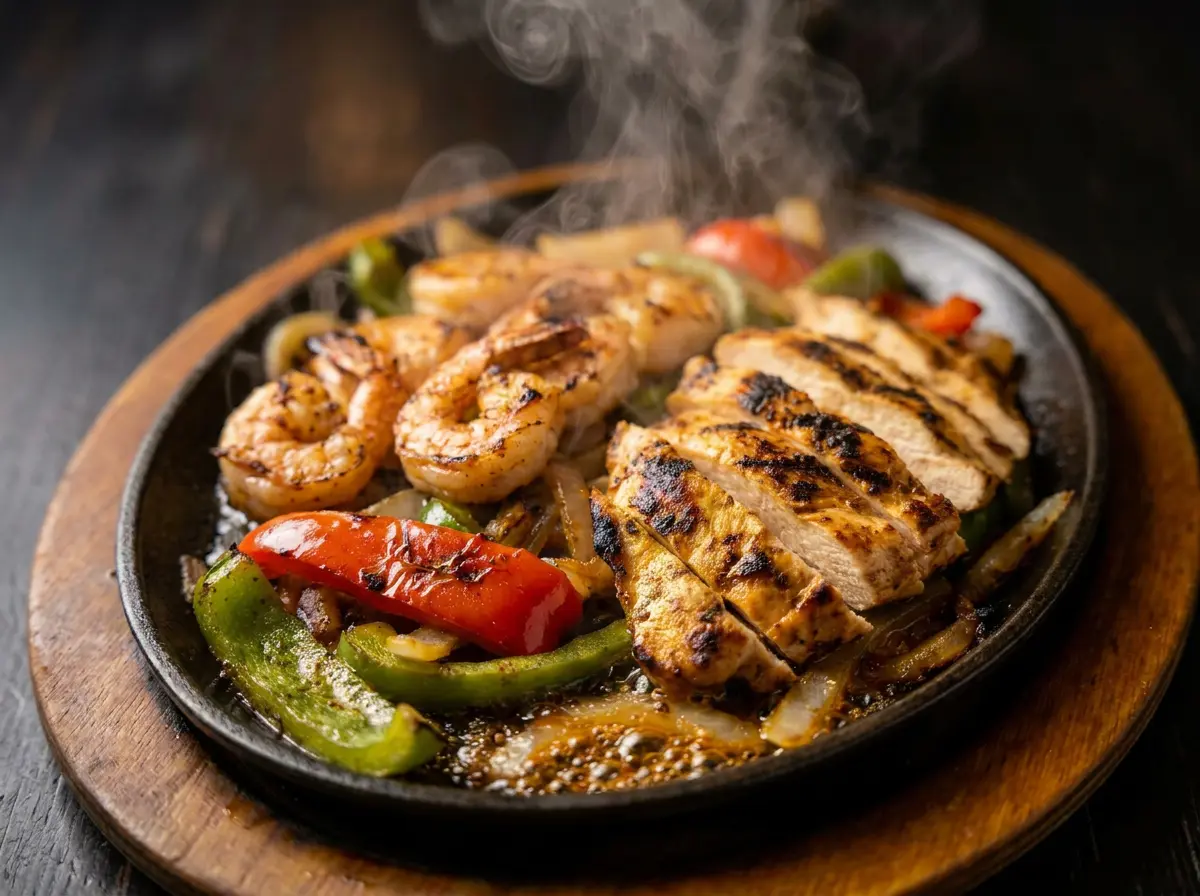 Combo Shrimp & Chicken Fajitas
